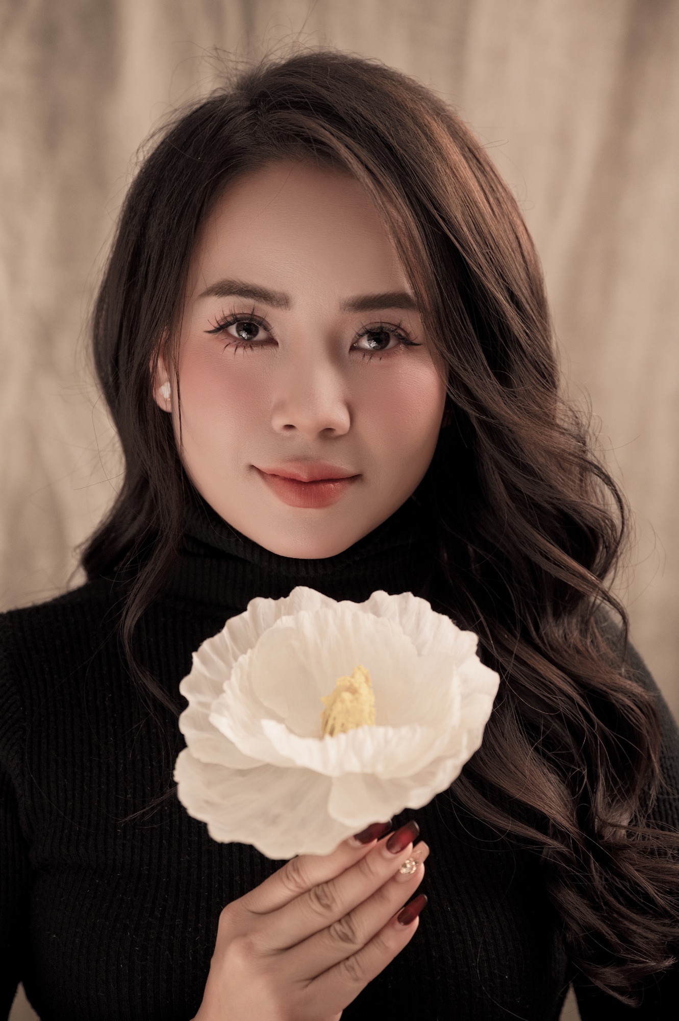 Chân dung một chị khách tại Vajra Studio